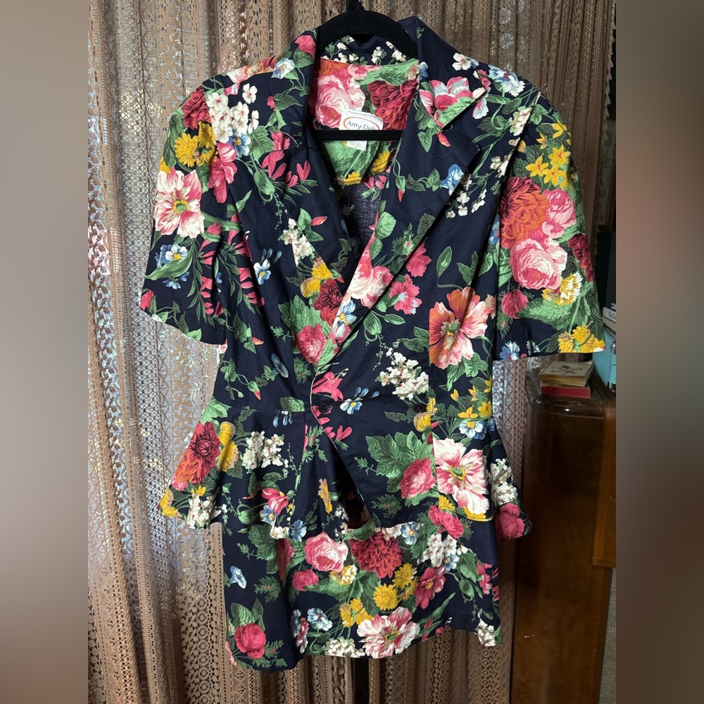VTG Amy Deb Floral Skirt Set